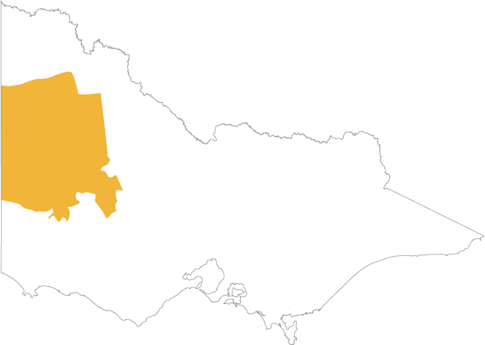 Map of the Barengi Gadjin Land Council Aboriginal Corporation