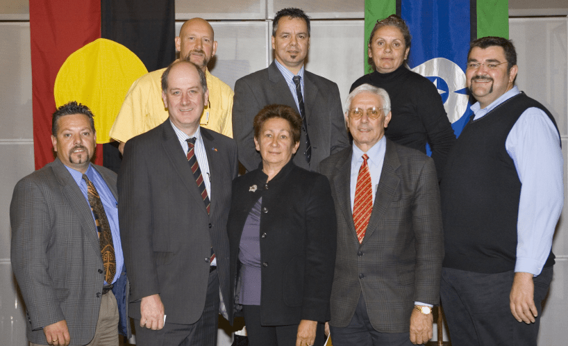 Innaugural Victorian Aboriginal Heritage Council with Minister Richard Wynne, 2008